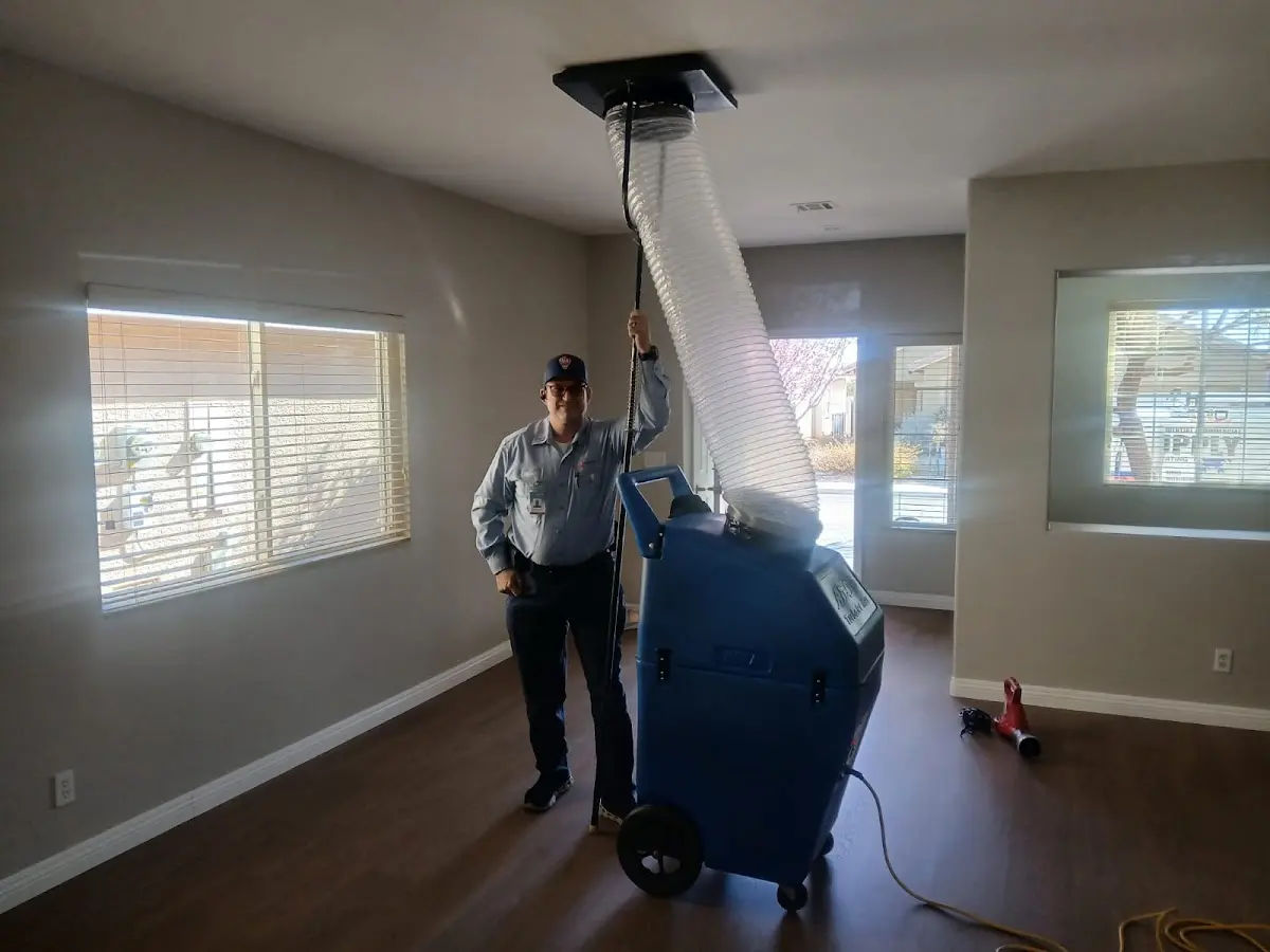 Professional Emergency HVAC Repair work inside a North Hills home